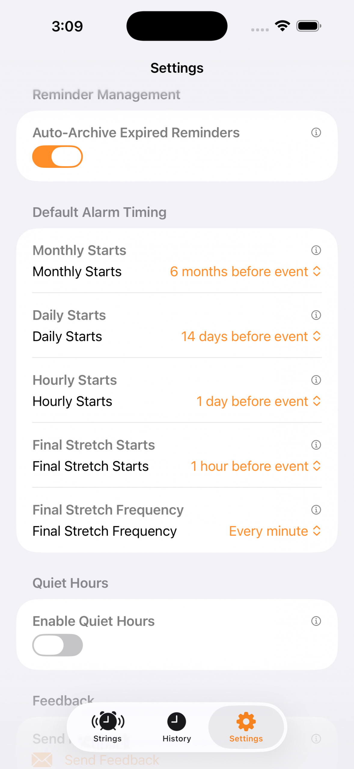 Finger Strings screenshot